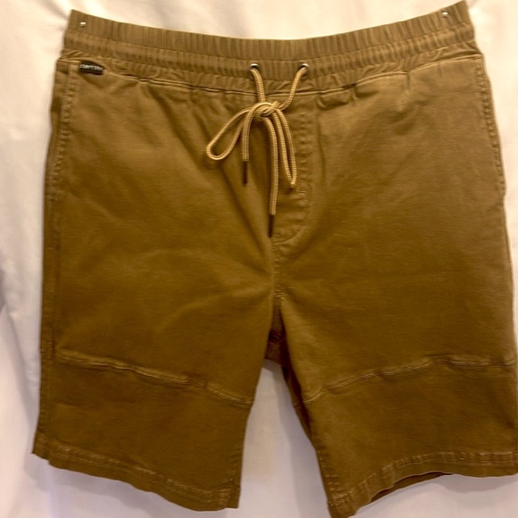 NWOT Empyre Cargo Chino Pull On Casual Loungewear Streetwear Men’s Short Medium - Picture 2 of 10